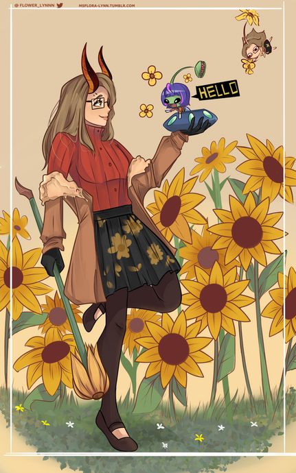 Skiesti &amp; her Pikmins